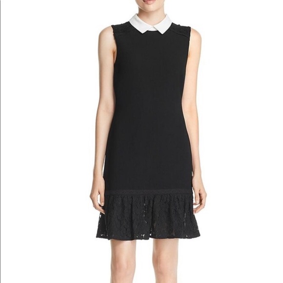 Beautiful Black Lace Classy Karl Lagerfeld Dress - Picture 2 of 3